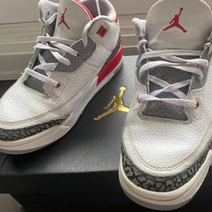 Nike Air Jordan 3 AJ kids youth shoes runners basketball